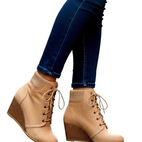 NWOT Y-Not? 1 Girl's Combat Boots Shoes Medium Width Kid's New No Tags Child's - Picture 2 of 8